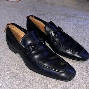 Salvatore Ferragamo Black Dress Shoes